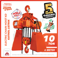 Electric Chain Hoist 10 Ton  x 6 Meter KD Series TOYO