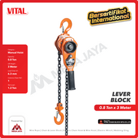 Lever Block / Lever Hoist 0.8 Ton x 3 Meter VITAL