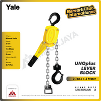 Lever Block / Lever Hoist 3 Ton x 1.5 Meter UNOplus YALE