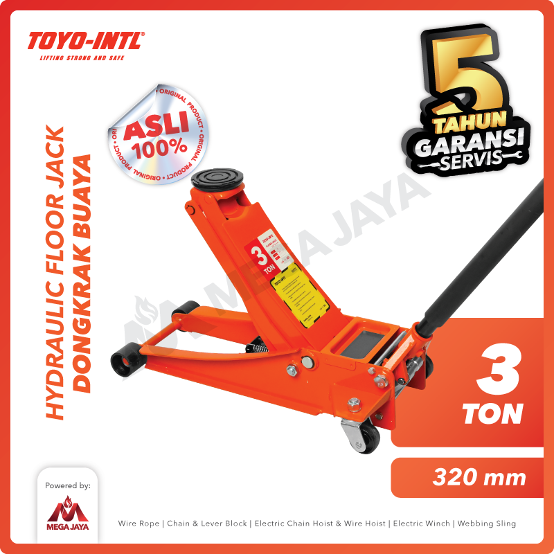 Hydraulic Floor Jack 3 Ton TOYO-INTL
