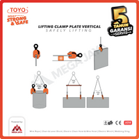 Vertical Lifting Clamp 2 Ton TOYO