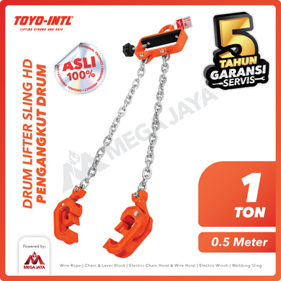 Drum Lifter HD / Pengangkut Drum Rantai 1 Ton x 0.5 Meter TOYO-INTL