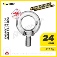 Eye Bolt / Mata Baut POWERTEC SS 304 M24 POWERTEC