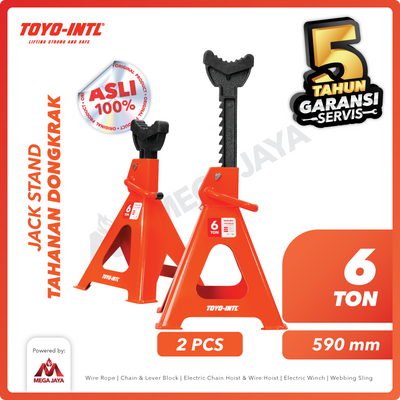 Jack Stand 6 Ton 2 Pcs TOYO-INTL