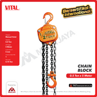 Chain Block / Takel 0.5 Ton x 5 Meter VITAL