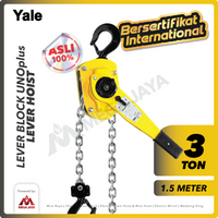 Lever Block / Lever Hoist 3 Ton x 1.5 Meter UNOplus YALE