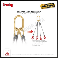 Master Link Assembly A-345 4.7 Ton - 3/4" Welded CROSBY