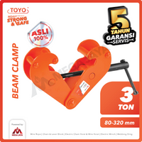Beam Clamp 3 Ton TOYO - Beam Clamp
