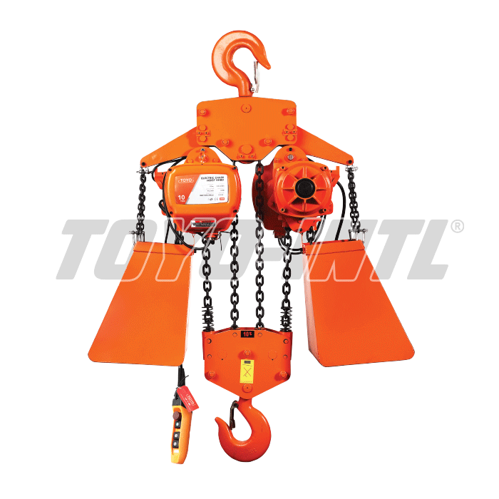 Electric Chain Hoist 3F Toyo HHBD10-04 10 Ton x 6 Meter (11,2Milimeter)