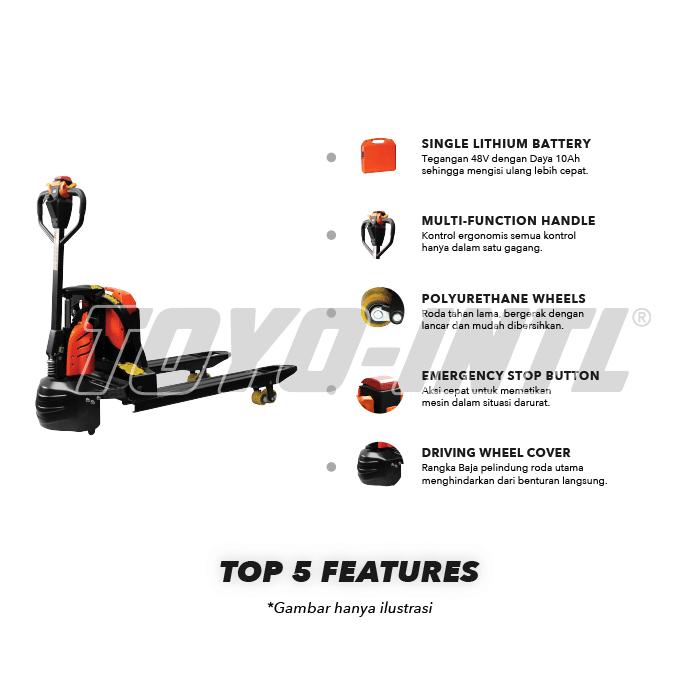 Electric Pallet Truck 2 Ton