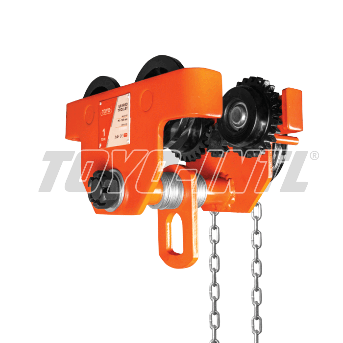 Geared Trolley Toyo GCL 1 Ton x 5 Meter (New)