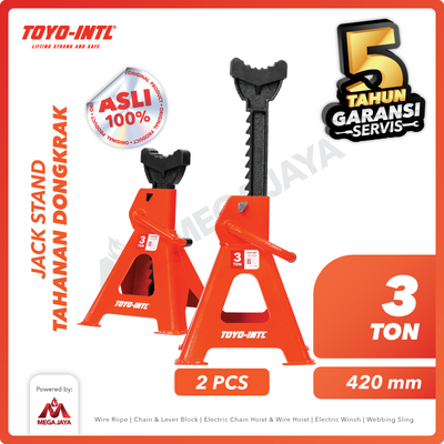 Jack Stand 3 Ton 2 Pcs TOYO-INTL