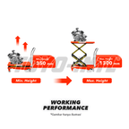 Hydraulic Scissors Lift Table 350 Kg