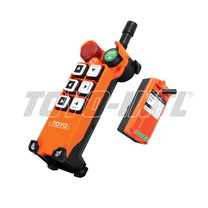 Wireless Remote Control TOYO Single Speed 6 Button (AC/DC 18-65V)