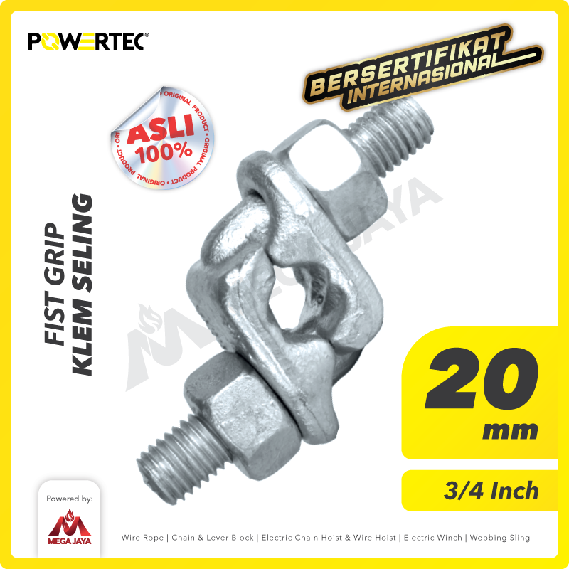 Fist Grip 20mm - 3/4" POWERTEC