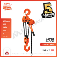 Lever Block / Lever Hoist 9 Ton x 3 Meter TOYO
