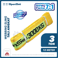 Webbing Sling Belt / Tali Angkat 3 Ton x 10 Meter SPANSET