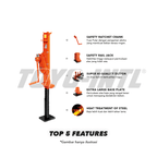 Mechanical Steel Jack Toyo SJ3 3 Ton