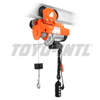 Mini Electric Hoist 1F Toyo Set 300-600 Kg x 20 Meter (Dengan Trolley)