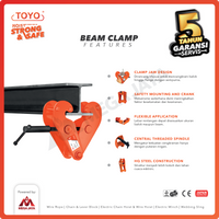 Beam Clamp 2 Ton TOYO - Beam Clamp
