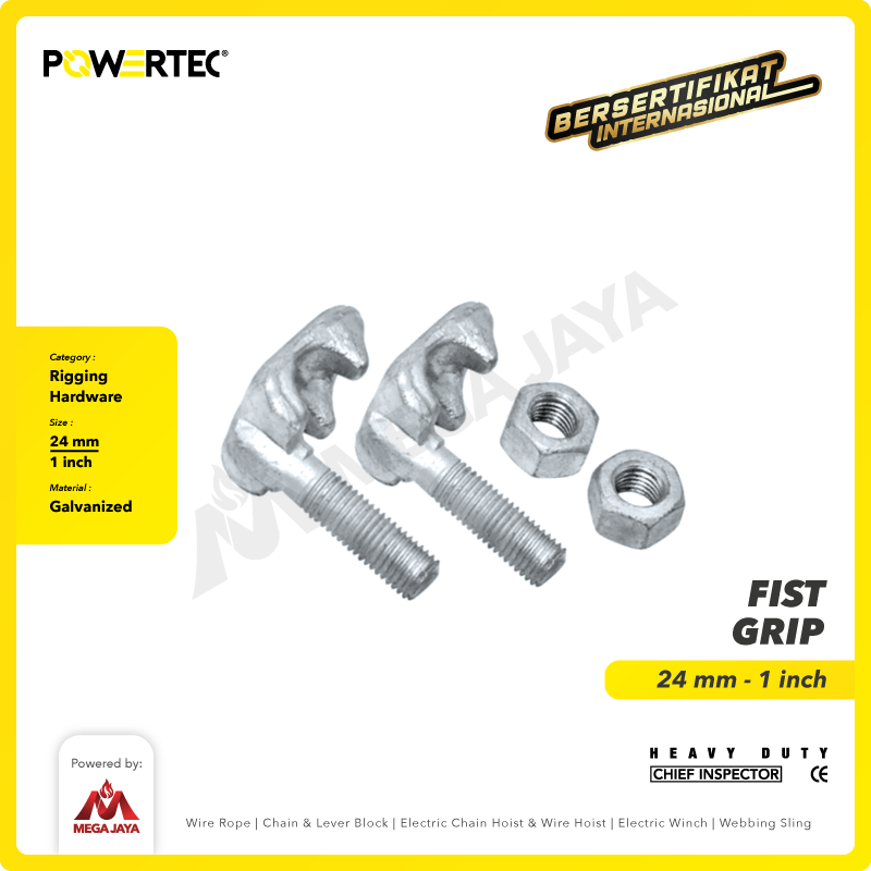 Fist Grip 24mm - 1" POWERTEC