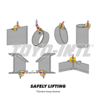 Screw Cam Clamp Merek Toyo STC 0,75 Ton