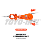 Snatch Block HD-Type 15 Ton 8" Shackle 1S