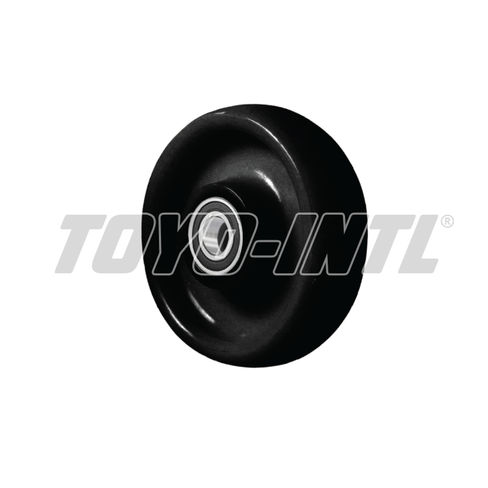 Parts of Hand Pallet Toyo 5Ton : Nylon Wheel (Steering) 180Milimeter x 50Milimeter