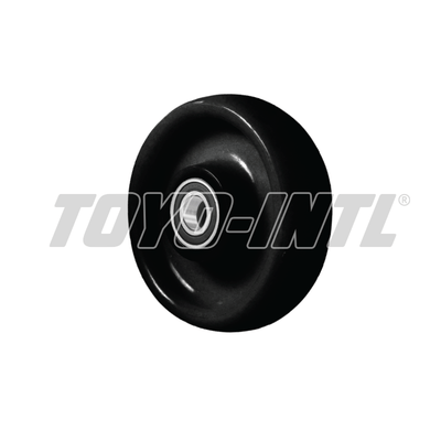 Parts of Hand Pallet Toyo 5Ton : Nylon Wheel (Steering) 180Milimeter x 50Milimeter