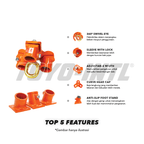 Tripod Hoist 1 Ton (Head & Foot)