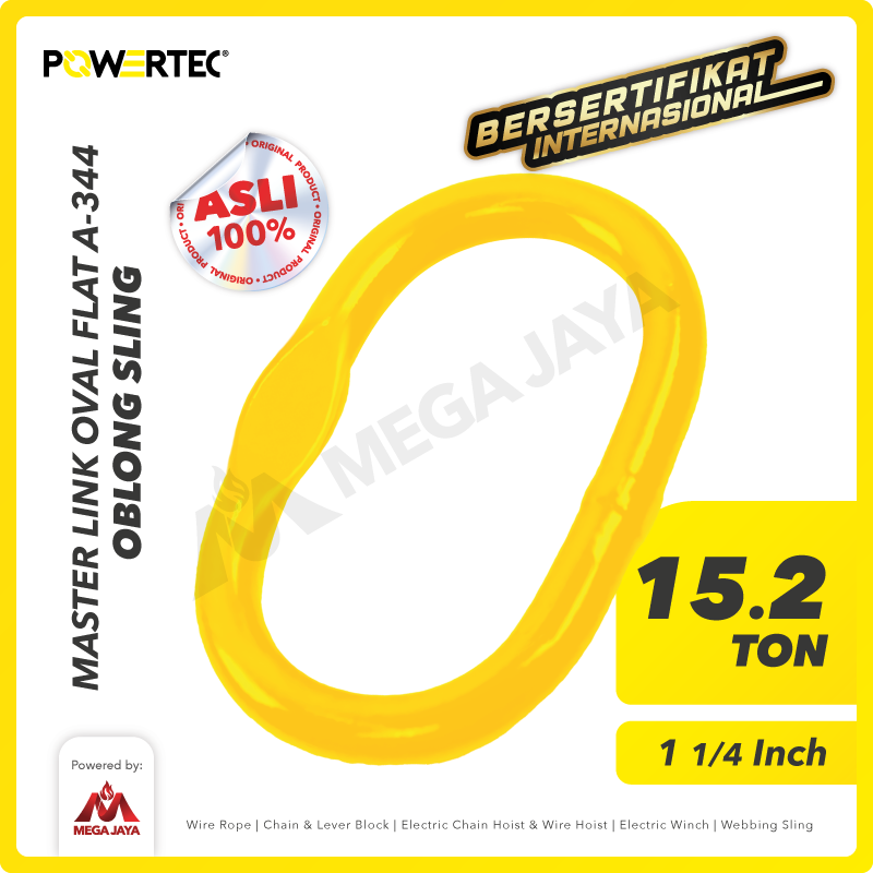 Master Link Oval Flat A-344 1-1/4" POWERTEC