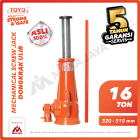 Screw Jack / Dongkrak Ulir Botol 16 Ton TOYO