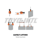 Lifting Clamp Plate Vertical Toyo QC-2B 2 Ton : 0-30Milimeter