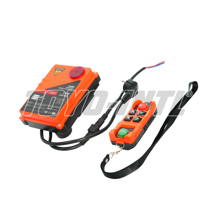 Wireless Remote Control for Mini Hoist Toyo 150-300 Kg (20μF) 6 Button