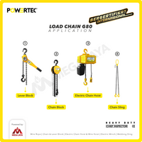Load Chain / Rantai Baja G80 - 26mm POWERTEC