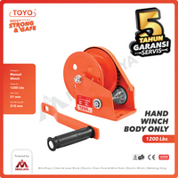Hand Winch Auto Brake / Katrol Manual 1200 Lbs TOYO