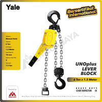 Lever Block / Lever Hoist 6 Ton x 1.5 Meter UNOplus YALE
