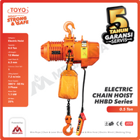 Electric Chain Hoist 0.5 Ton  x 12 Meter HHBD Series TOYO