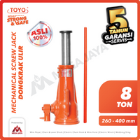 Screw Jack / Dongkrak Ulir Botol 8 Ton TOYO