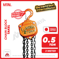 Chain Block / Takel 0.5 Ton x 3 Meter VITAL