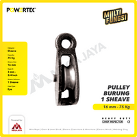 Pulley Katrol Kerekan Sangkar Kandang Burung ¾" - 1Sheave POWERTEC