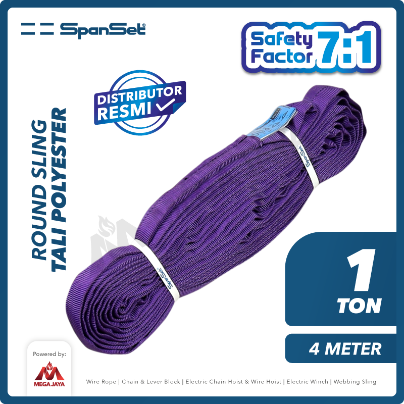 Round Sling / Roundsling 1 Ton x 4 Meter SPANSET