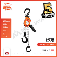 Mini Lever Block / Lever Hoist 500 Kg x 1.5 Meter TOYO