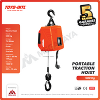 Portable Traction Hoist 500 Kg x 7.8 Meter Traction Block TOYO-INTL