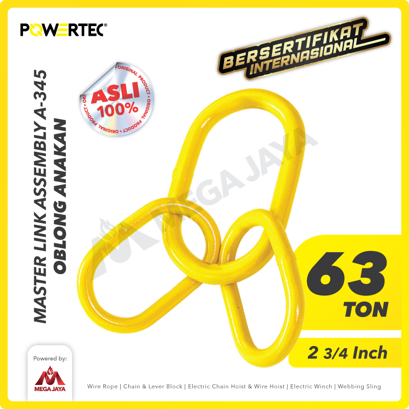 Master Link Assembly A-345 63 Ton - 2-3/4" POWERTEC