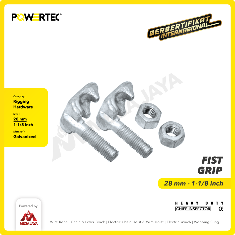 Fist Grip 28mm - 1-1/8" POWERTEC