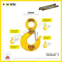 Swivel Self-Locking Hook 13mm - 5.3 Ton POWERTEC