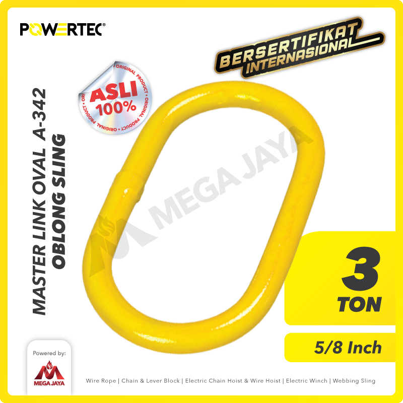 Master Link Oval A-342 3 Ton - 5/8" POWERTEC
