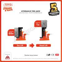 Hydraulic Toe Jack / Dongkrak Sepatu Track 20 Ton TOYO