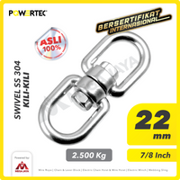 Swivel SS 304 / Kili kili 22mm - 7/8" POWERTEC
